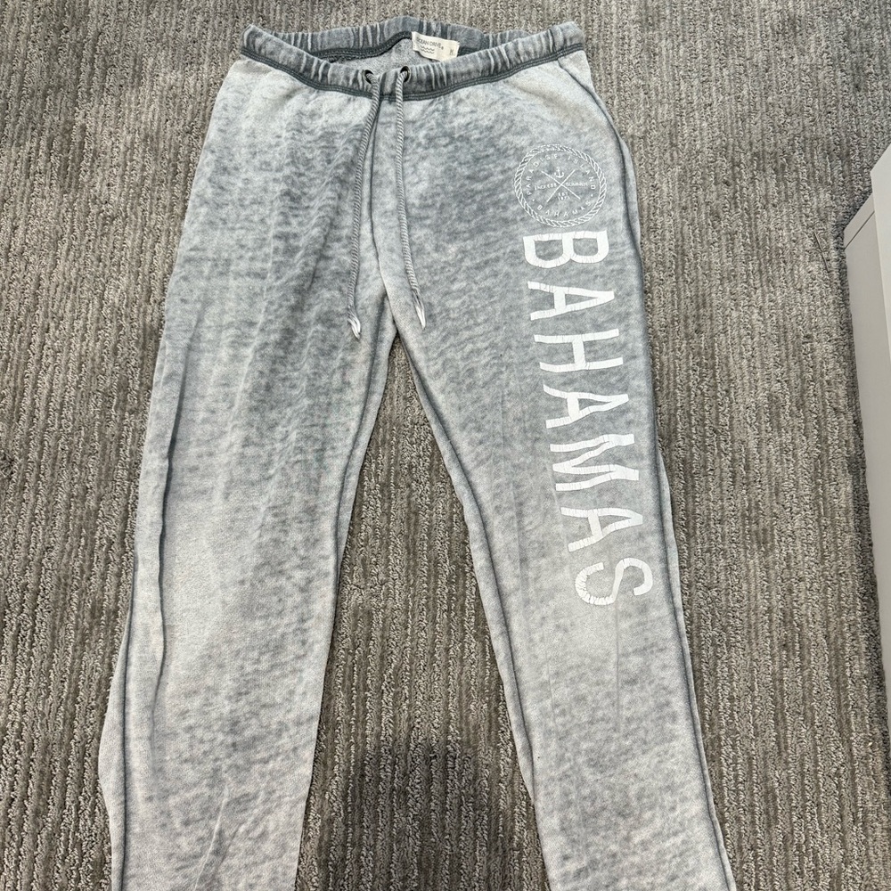Grey ocean drive sweatpants